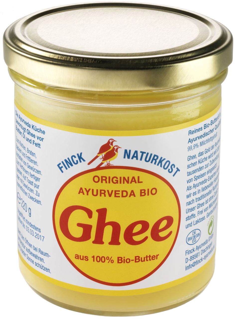 Ghee ayurvédique: pur beurre clarifié