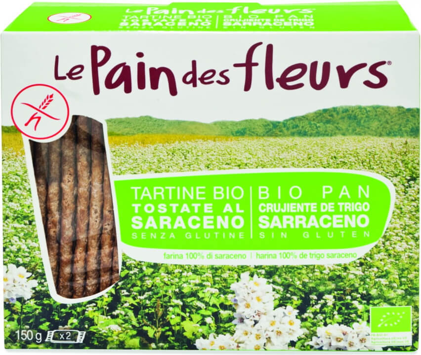 Pain croustillant bio Le Pain des fleurs Sarrasin (150g) acheter à