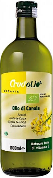 HUILE DE COLZA 1000ML CRUDOLIO