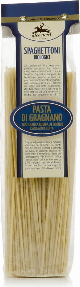 Pasta (semolina) spaghetti BIO 500 g - ALCE NERO