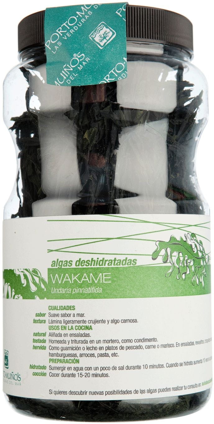 Algues Séchées - Wakame BIO 100 g (sac aluminium) - PORTO MUINOS –  Biolaboratorium
