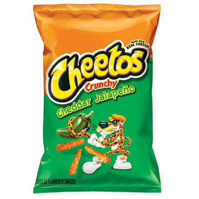 Cheetos Crunchy Cheddar Jalapeno 226g