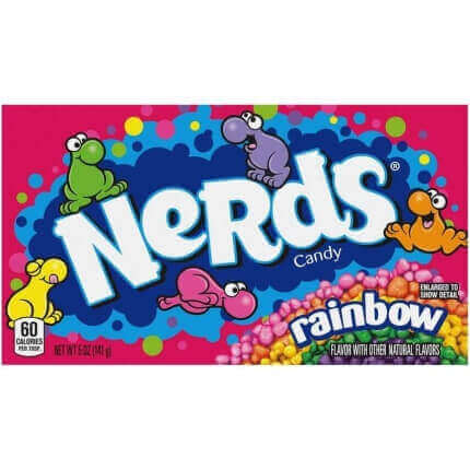 Wonka Nerds Rainbow Box 141g