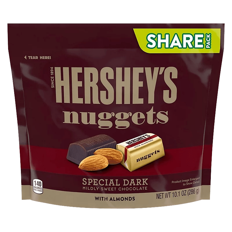 Hershey's Nuggets Special Dark mit Mandeln – Biolaboratorium