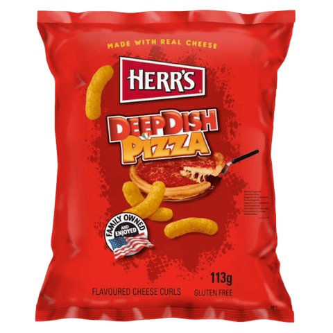 Herr's Deep Dish Pizza Cheese Curls