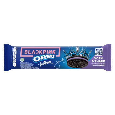 Oreo Blackpink Ice Cream Blueberry