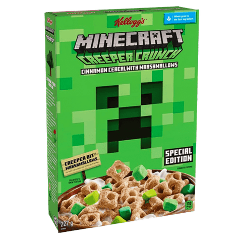 Kelloggs Minecraft Creeper Crunch