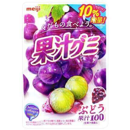 Meiji 100 % Gummi-Traube 51 g