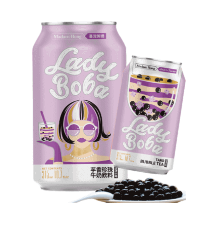 Lady Boba Bubble Tea Taro 315ml