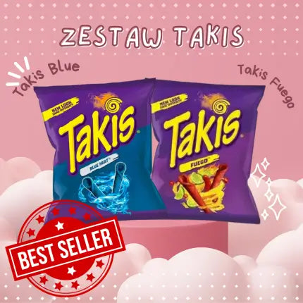 Takis Blue + Takis Red Set