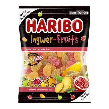 Haribo gingembre fruits 160g