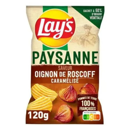 Lay's Onion de Roscoff Caramelise 120g