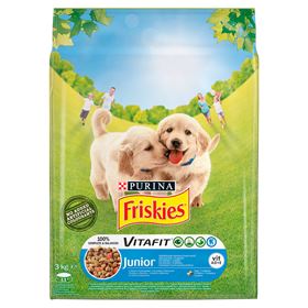 FRISKIES VITAFIT JUNIOR HUNDEFUTTER MIT HÜHNCHEN UND GEMÜSE 3 KG