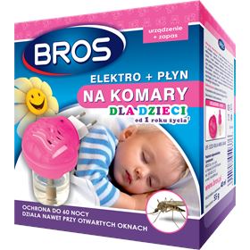 BROS ELEKTRO + MOSQUITO FLÜSSIGKEIT FÜR KINDER AB 1 JAHR 40 ML