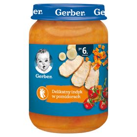 GERBER ZARTER TRUTHAHN IN TOMATEN NACH 6 MONATEN 190 G