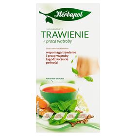 HERBAPOL VERDAUUNG + LEBERARBEIT NAHRUNGSERGÄNZUNGSMITTEL KRÄUTERTEE 40 G (20 X 2 G)