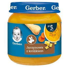 GEMÜSE-GERBERRY MIT KANINCHEN NACH 5 MONATEN 125 G