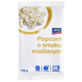 ARO-POPCORN MIT BUTTERGESCHMACK ZUM RÖSTEN IN DER MIKROWELLE 100 G