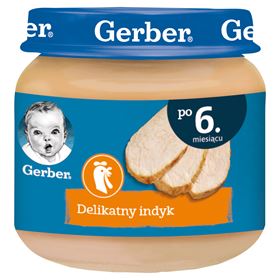 GERBER MEIN ERSTES FLEISCH ZARTER TRUTHAHN NACH 6 MONATEN 80 G