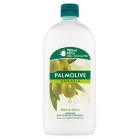 PALMOLIVE NATURALS PERFEKTE FEUCHTIGKEITSSPENDENDE FLÜSSIGE HANDSEIFE, NACHFÜLLUNG 750 ML