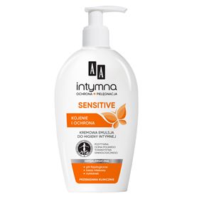 AA INTIM PROTECTION & CARE SENSITIVE EMULSION FÜR INTIM HYGIENE – SPENDER 300 ML