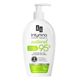 AA INTIMSCHUTZ & NATÜRLICHE PFLEGE 95 % FEUCHTIGKEITSGEL FÜR INTIMHYGIENE 300 ML