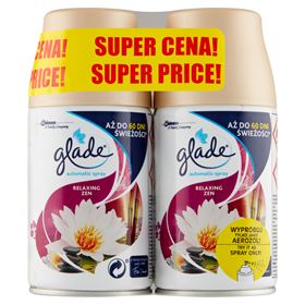 GLADE BY BRISE AUTOMATISCHER SPRAY JAPANISCHER GARTEN-LUFTERFRISCHER 269 ML 2 STÜCK