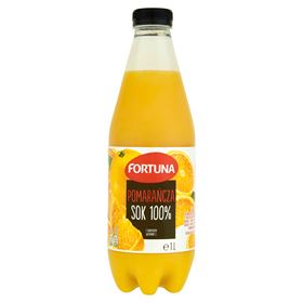 FORTUNA 100 % ORANGENSAFT 1 L 6 STÜCK PET