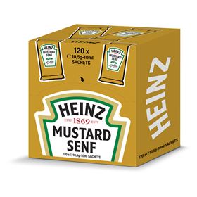 HEINZ SENF 10,5 G 120 STÜCK