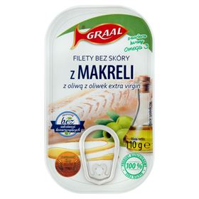 GRAAL-FILETS VON MAKREEL MIT NATIVEM OLIVENÖL EXTRA 110 G