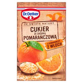 DR.OETKER AUS DER WELT DER NATUR ZUCKER MIT ORANGENSCHALE 15 G