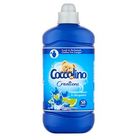 COCCOLINO CREATIONS PASSIONSBLUME & BERGAMOTTE WEICHSPÜLER KONZENTRAT 1,45 L (58 WAGEN)