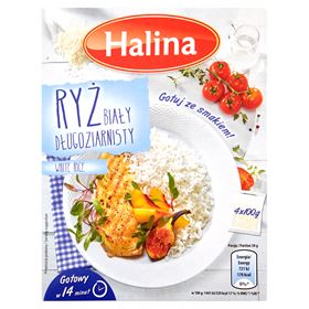 HALINA LANGKÖRNIGER WEISSER REIS 400 G