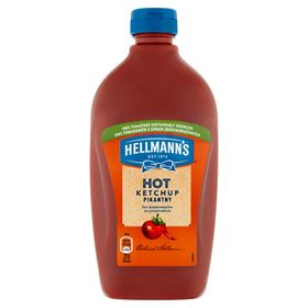 HELLMANN'S HEISSER TOMATENKETCHUP WÜRZIG 825 G