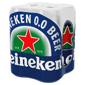 HEINEKEN LIGHT ALKOHOLFREIES BIER 500 ML 4 DOSEN