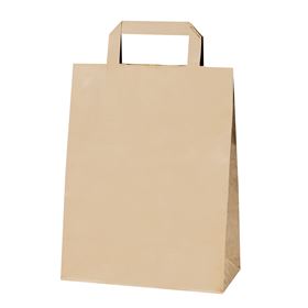 HORECA POLEN TASCHE MIT GRIFF BRAUN 22 CM X 11 CM X 28 CM