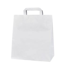 HORECA POLAND GRIFFTASCHE WEISS 26 CM X 14 CM X 29 CM