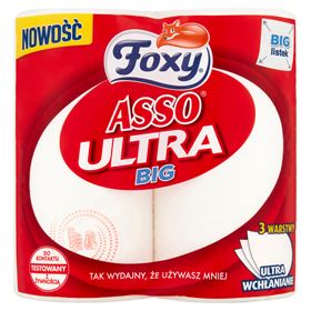 FOXY ASSO ULTRA KÜCHENTUCH 2 ROLLEN