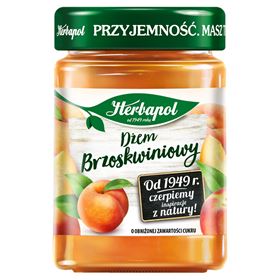 HERBAPOL PFIRSICHMARMELADE NIEDRIG SÜß 280 G