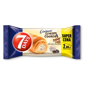 7DAYS CREAM & COOKIES SUPER MAX CROUNKILL MIT VANILLE-CREME MIT MILCH UND KEKSE-STÜCKEN 110 G