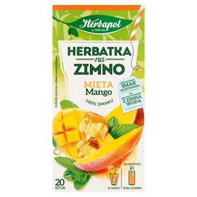 HERBAPOL KALTER TEE MINZE UND MANGO 1,8 G 20 BEUTEL