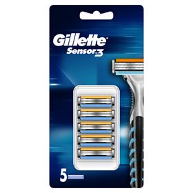 GILLETTE SENSOR3 WIEDERHOLTE VERSUCHE FÜR DIE 5 STÜCK