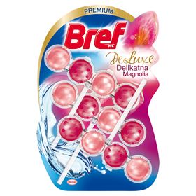 BREF WC DELUXE WC-ANHÄNGER ZARTE MAGNOLIE 50 G 3 STÜCK