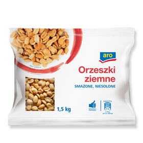 ARO GEBRATENE ERDNÜSSE, UNSALZ 1,5 KG