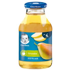 GERBER 100 % BIRNENSAFT NACH 4 MONATEN 200 ML