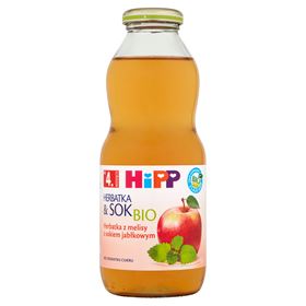 HIPP BIO-TEE & BIO-MELISSENSAFT MIT APFELSAFT NACH DEM 4. MONAT 0,5 L