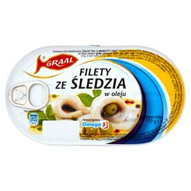 GRAAL-HERINGSFILETS IN ÖL 170 G