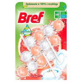 BREF POWER AKTIV PRONATURE WC-ANHÄNGER GRAPEFRUIT 50 G 3 STÜCK