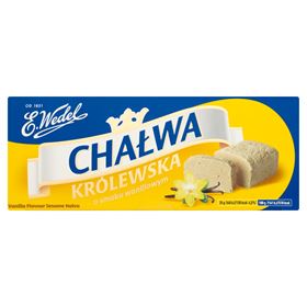 E.WEDEL ROYAL HALWA MIT VANILLEGESCHMACK 250 G