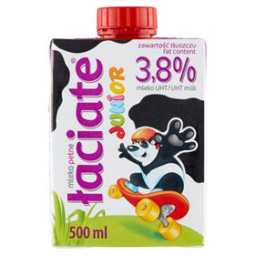 ŁACIATE JUNIOR UHT-MILCH 3,8 % 500 ML